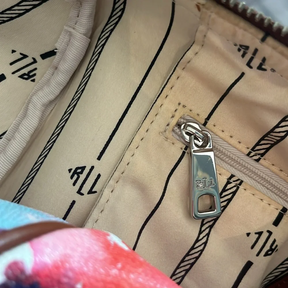 Floral Leather Satchel
Ralph lauren's - Picture 7 of 8